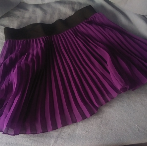 Purple Flirty Skirt - Picture 4 of 6